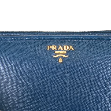 prada saffiano blue red|authentic prada saffiano.